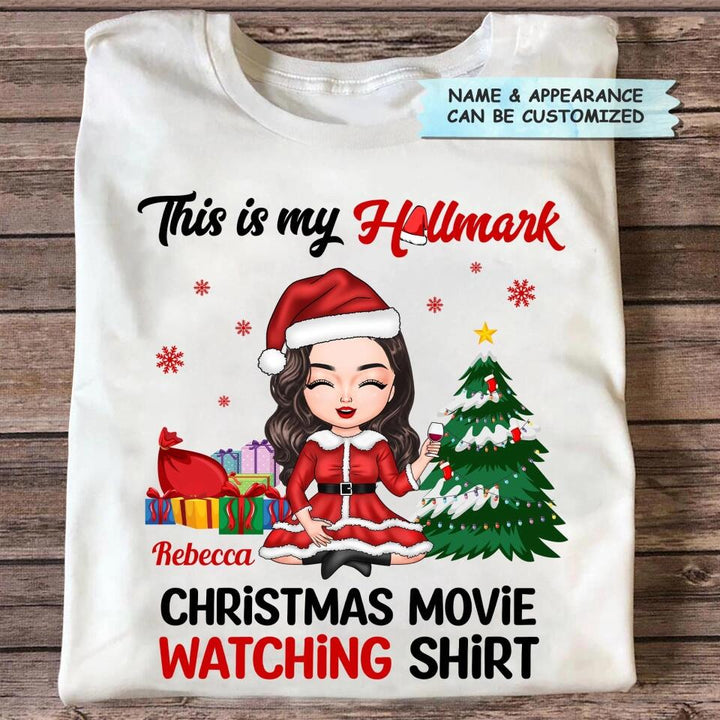 Personalized T-shirt - Gift For Christmas - Christmas Movie Watching Shirt