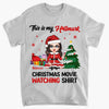 Personalized T-shirt - Gift For Christmas - Christmas Movie Watching Shirt