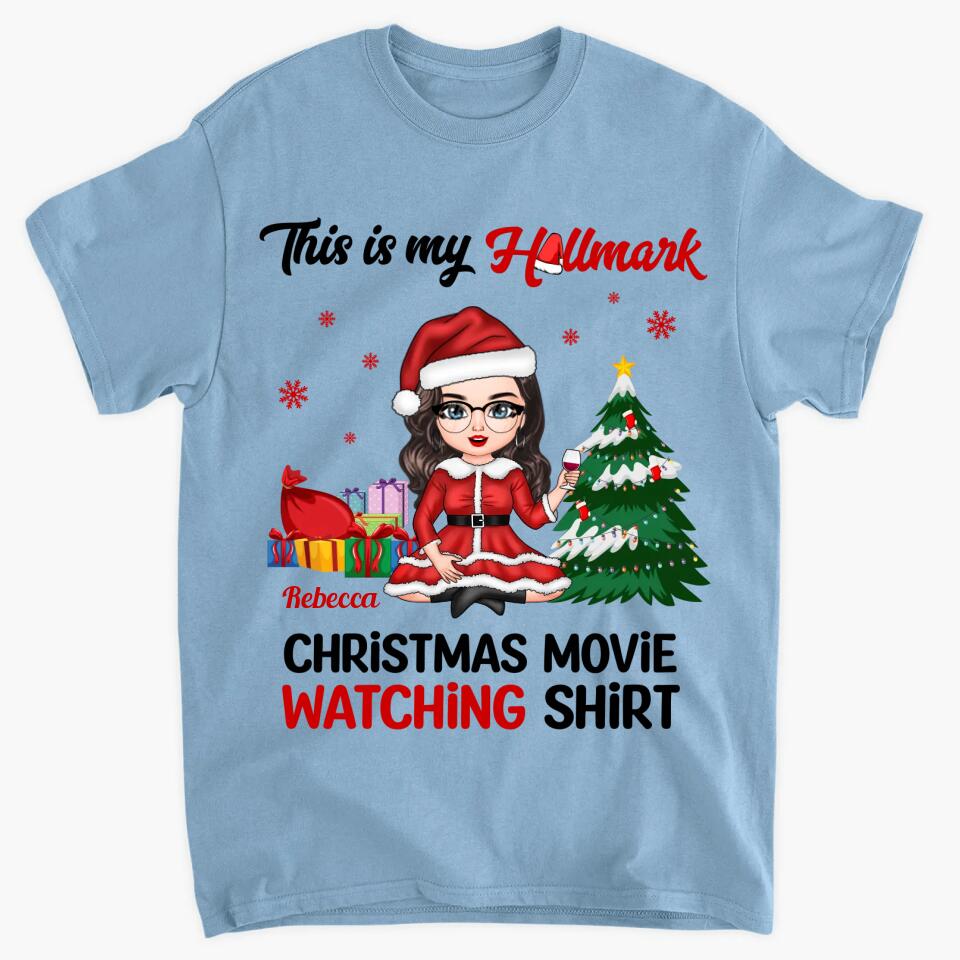 Personalized T-shirt - Gift For Christmas - Christmas Movie Watching Shirt