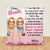 Personalized Pillow Case - Gift For Friend - Dear Bestie