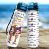 Personalized Water Tracker Bottle - Gift For Friend - When We&#39;re Together Every Night Is Halloween