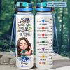 Personalized Water Tracker Bottle - Gift For AU Mom - One Lucky Mama