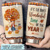Personalized Tumbler - Gift For Dog Lover - The Most Wonderful Time Of The Year