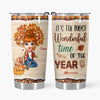 Personalized Tumbler - Gift For Dog Lover - The Most Wonderful Time Of The Year