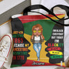 Personalized Tote Bag - Gift For Black Woman - Juneteenth 1865 Because My Ancestors Weren&#39;t Free In 1776