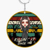 Personalized Keychain - Gift For Halloween - Killin&#39; It
