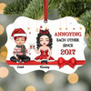 Personalized Aluminium Ornament - Gift For Couple - Annoying Each Other