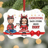 Personalized Aluminium Ornament - Gift For Couple - Annoying Each Other