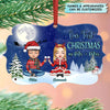Personalized Aluminium Ornament - Gift For Couple - Our First Christmas Together