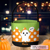 Personalized Fabric Basket - Gift For Family Member - Halloween Boo