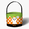 Personalized Fabric Basket - Gift For Family Member - Halloween Boo