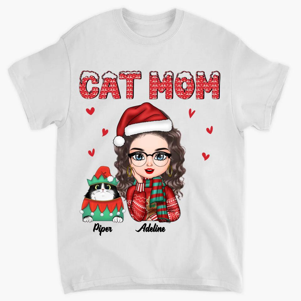 Personalized T-shirt - Gift For Cat Lover - Cat Mom