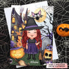 Personalized Greeting Card - Gift For Kid - Spooky Halloween