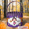 Personalized Fabric Basket - Gift For Kid - Happy Halloween