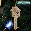Personalized Wood Ornament - Gift For Couple - First Christmas In Our Home