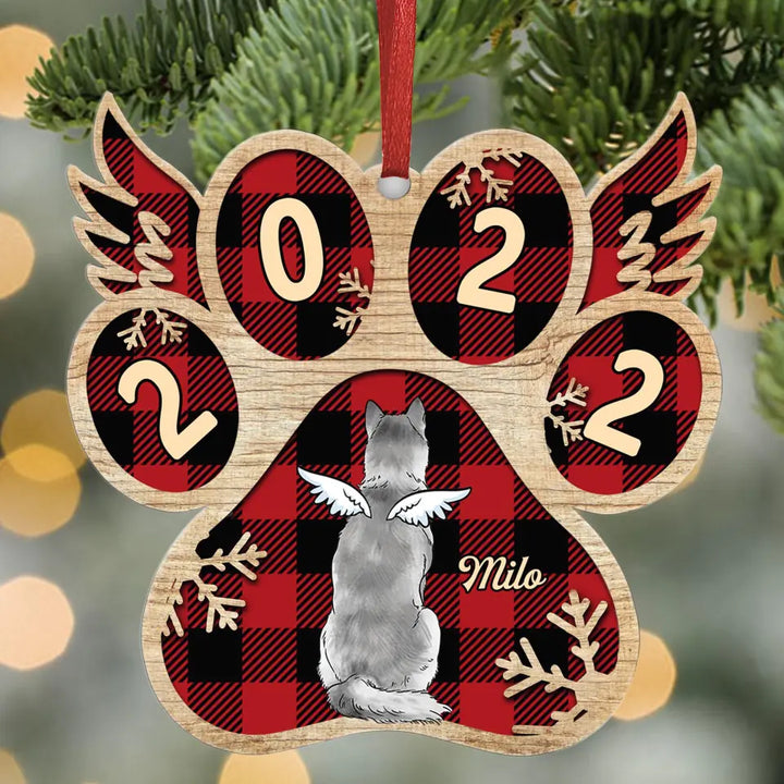 Personalized Aluminium Ornament - Gift For Dog Lover - Forever In My Heart