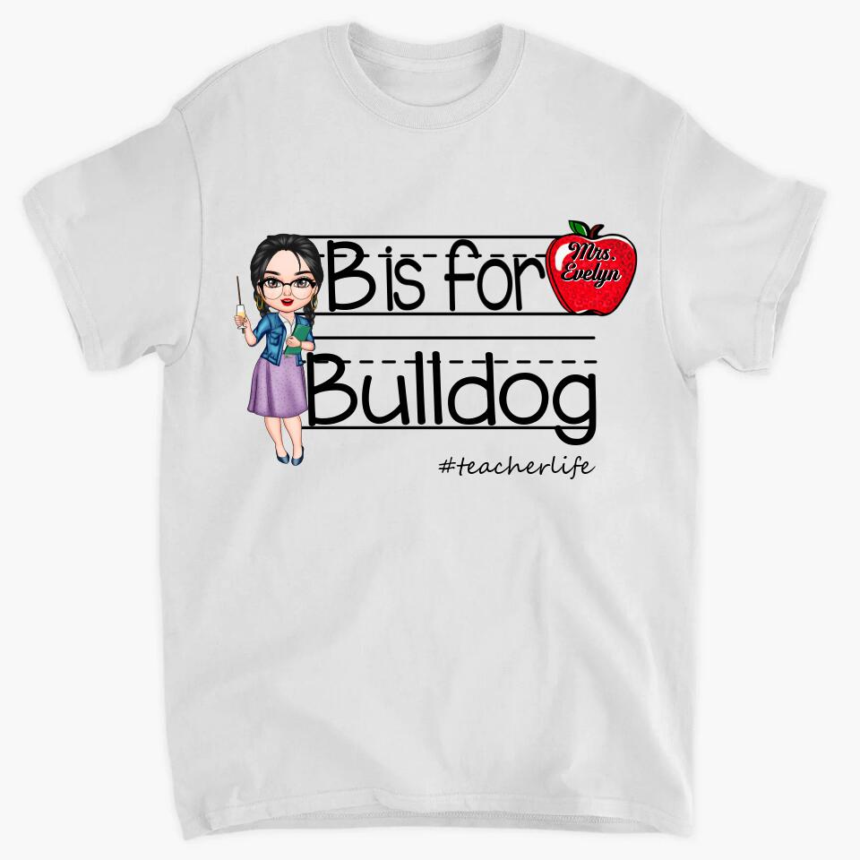 Personalized T-shirt - Gift For Teacher - Teacher Life