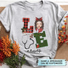 Personalized T-shirt - Gift For Nurse - Love Nurse Life Christmas
