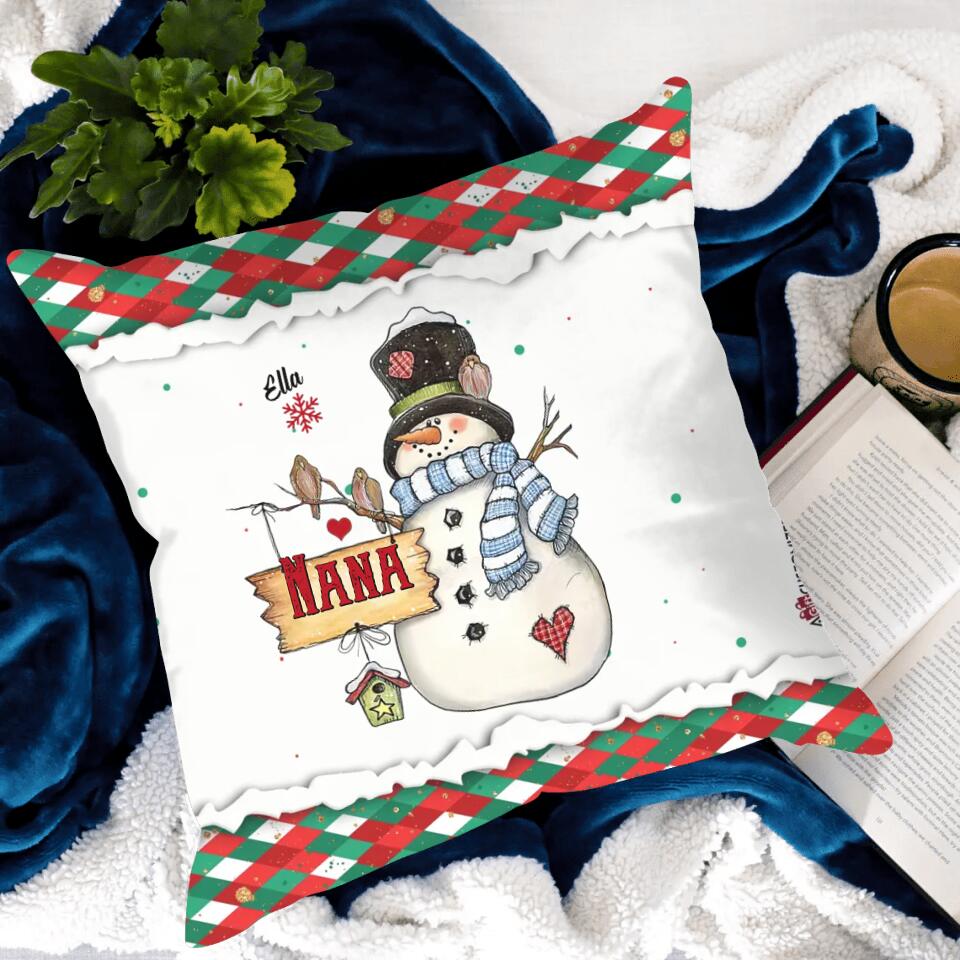 Personalized Pillow Case - Gift For Grandma - Love Being A Nana