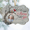 I Am Always With You - Personalized Wood Ornament - Christmas Gift For Family Member
