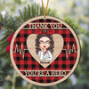 Personalized Wood Ornament - Gift For Nurse - You Are A Hero