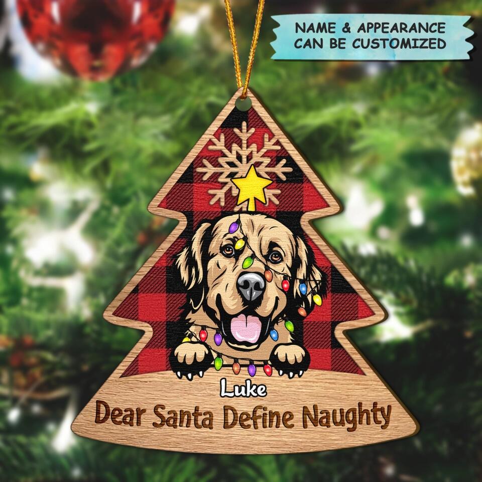 Dear Santa Define Naughty Christmas Dog - Christmas Gift For Dog