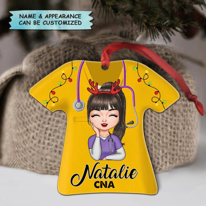 Personalized Aluminium Ornament - Gift For Nurse - Being A Nurse