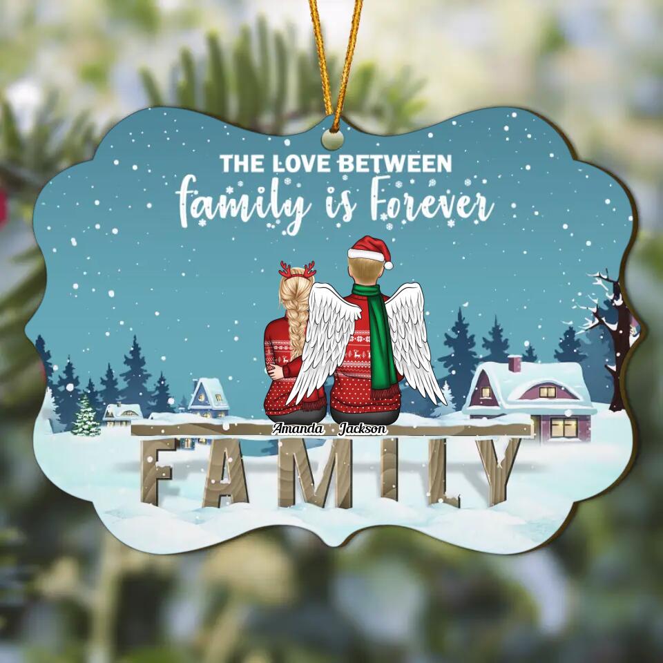 Personalized Wood Ornament - Gift For Family Member - Our Family