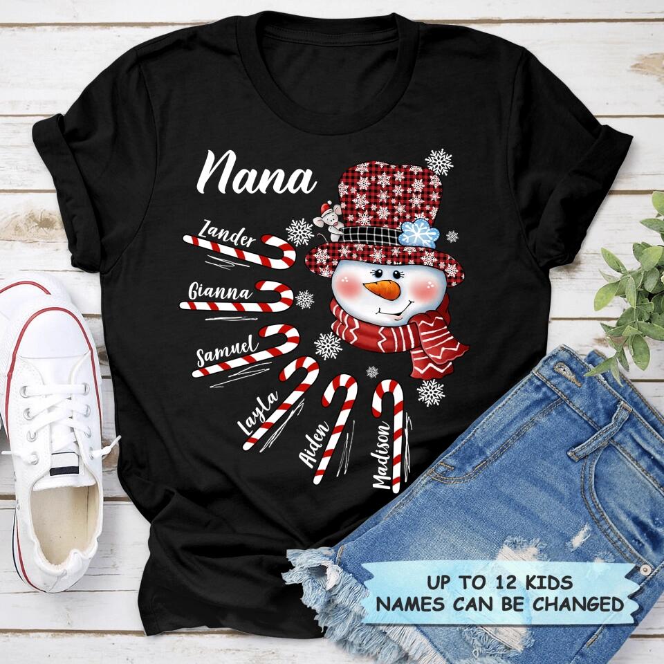 Personalized T-shirt - Gift For Grandma - Grandma's Sweethearts