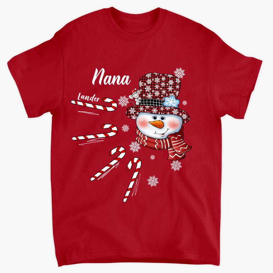 Personalized T-shirt - Gift For Grandma - Grandma's Sweethearts