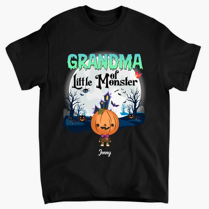 Personalized T-shirt - Gift For Grandma - Grandma Of Little Monsters