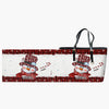 Grandma Snowman Christmas - Personalized Custom Leather Bucket Bag - Christmas Gift For Grandma