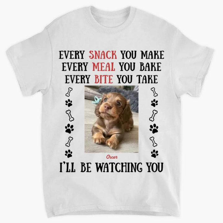 Personalized T-shirt - Gift For Dog Lover - I'll Be Watching You ARND018 AGCKH020