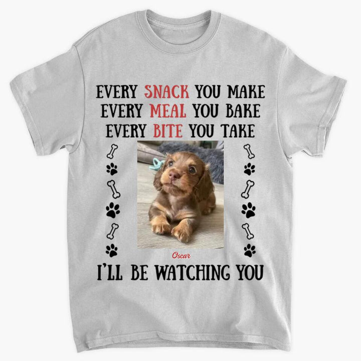 Personalized T-shirt - Gift For Dog Lover - I'll Be Watching You ARND018 AGCKH020