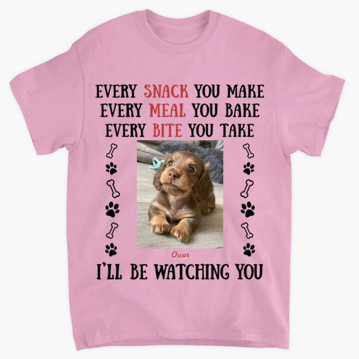 Personalized T-shirt - Gift For Dog Lover - I'll Be Watching You ARND018 AGCKH020