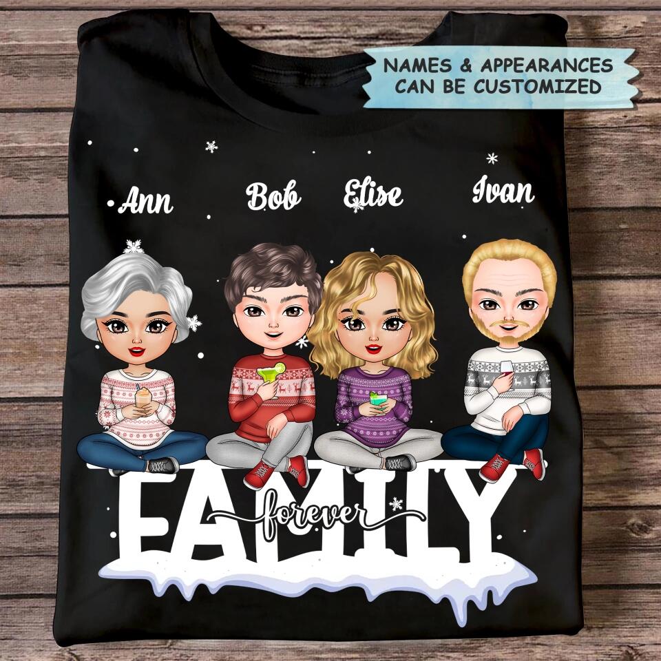 Personalized T-shirt - Gift For Family Member - Family Forever ARND0014