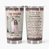 Personalized Tumbler - Gift For Couple - I&#39;m Yours No Returns ARND036