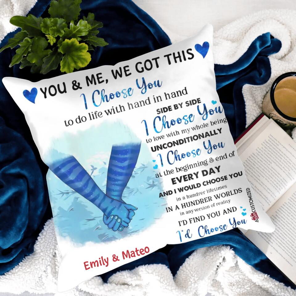 Personalized Pillow Case - Gift For Couple - You And Me We Got This ARND036