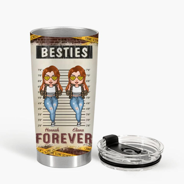Personalized Tumbler - Gift For Friend - Partners In Crime ARND0014