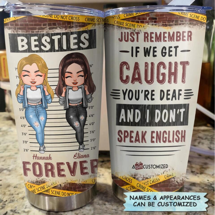 Personalized Tumbler - Gift For Friend - Partners In Crime ARND0014