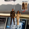Personalized Car Hanging Ornament - Gift For Couple - Together Since ARND0014 AGCPD014