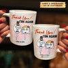 Personalized White Mug - Gift For Couple - Thank You Cum Again ARND0014