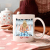 Personalized White Mug - Gift For Couple - Roses Are Red Foxes Are Clever ARND0014