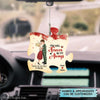 Personalized Car Hanging Ornament - Gift For Couple - You Will Forever Be My Always ARND0014