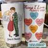 Personalized Tumbler - Gift For Couple - Things I Love About You ARND0014