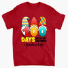 Personalized T-shirt - Gift For Teacher - 100 Days With My Gnomies ARND036