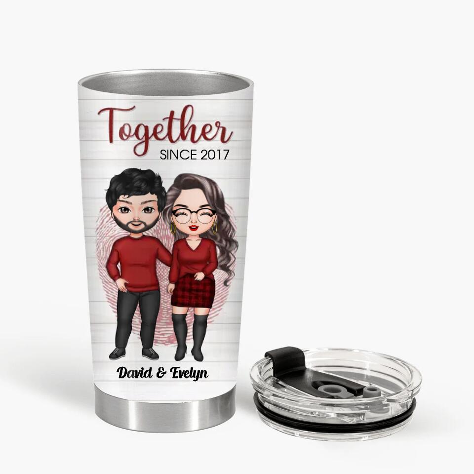Personalized Tumbler - Gift For Couple - Annoying Each Other ARND005