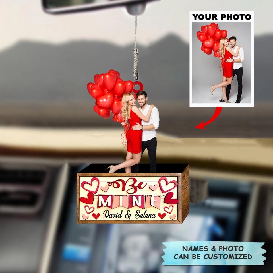 Personalized Car Hanging Ornament - Gift For Couple - My Love ARND005 AGCHD008