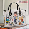 Personalized Leather Bag - Gift For Postal Worker - Being A Postal Worker ARND0014