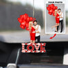 Personalized Car Hanging Ornament - Gift For Couple - To My Love ARND005 AGCHD009